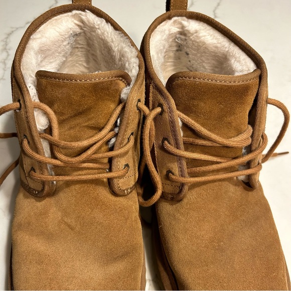 UGG Neumal Chukka Boot Chestnut Men’s Size 13 - Picture 4 of 12